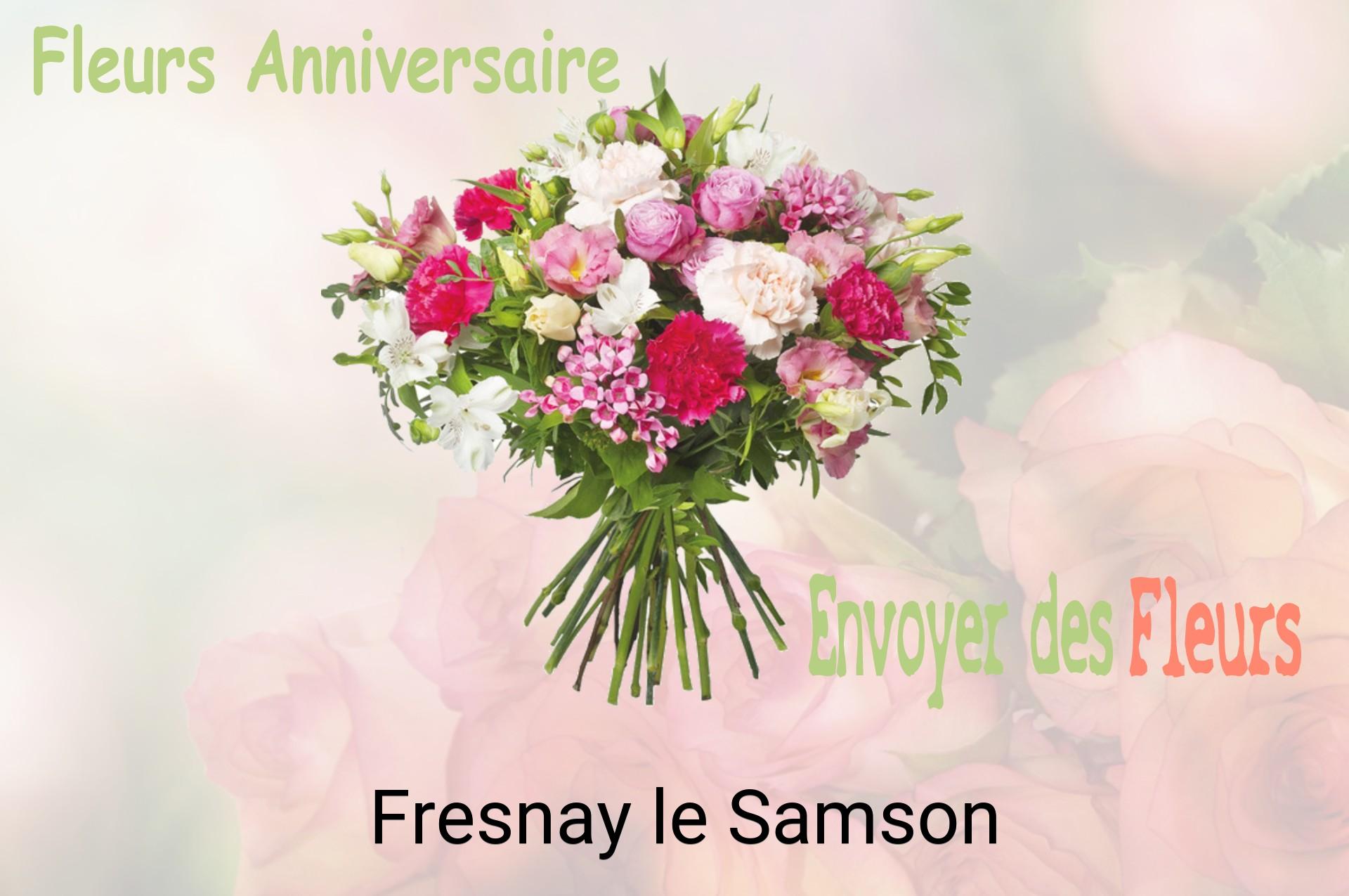 Bouquet de fleurs d’anniversaire livré à Fresnay-le-Samson