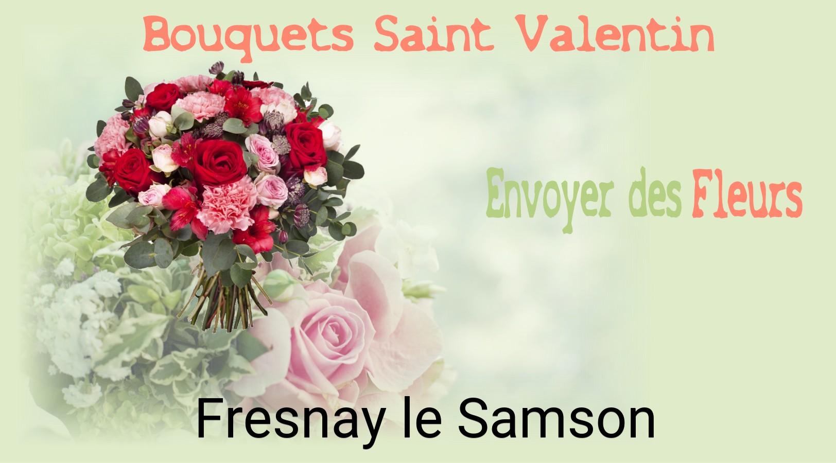 Roses de Saint-Valentin livrées à Fresnay-le-Samson